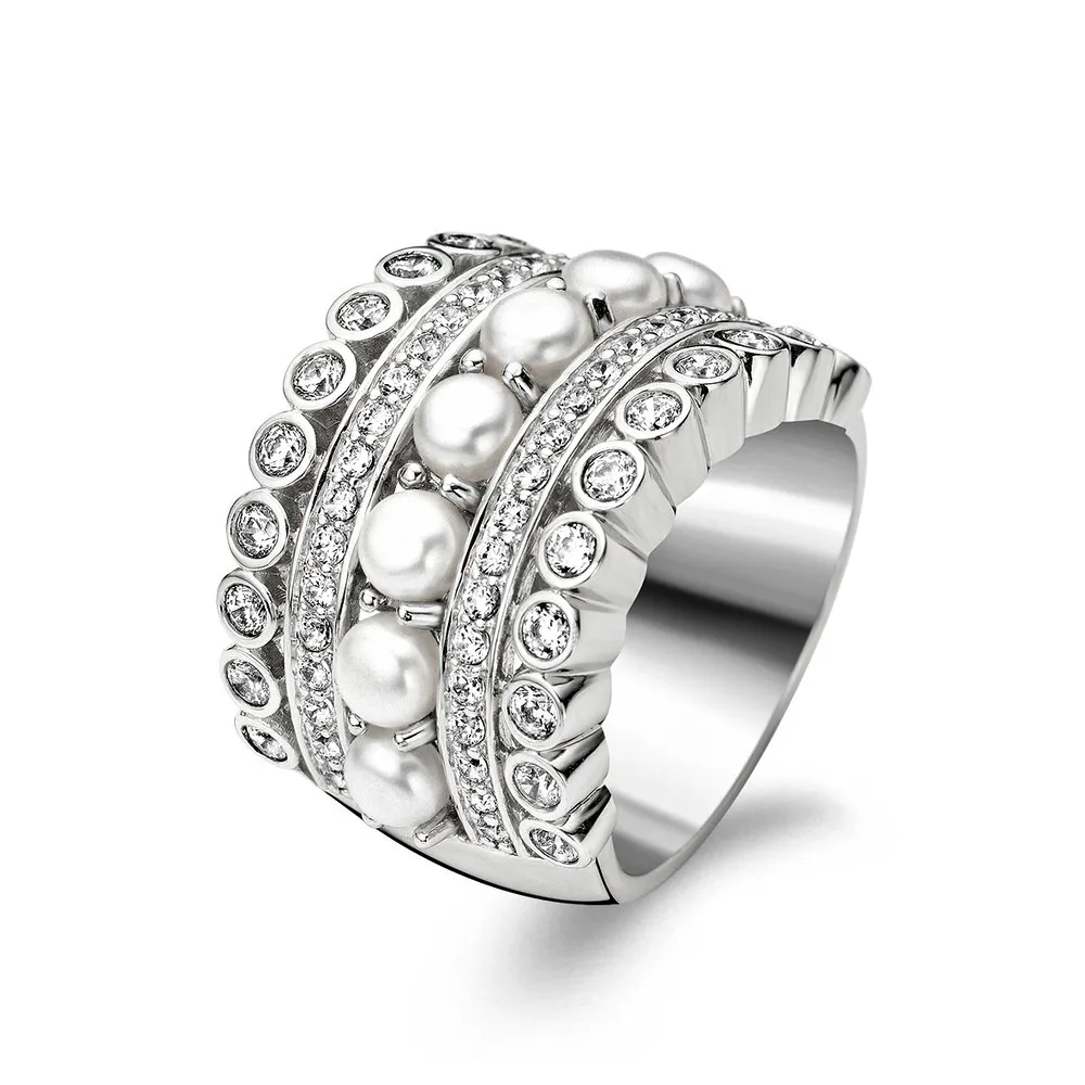 Кольцо из серебра TI SENTO MILANO 1894PW_52